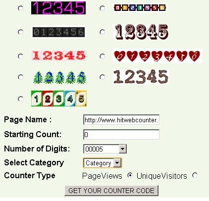 How to put Hit counter in your blog