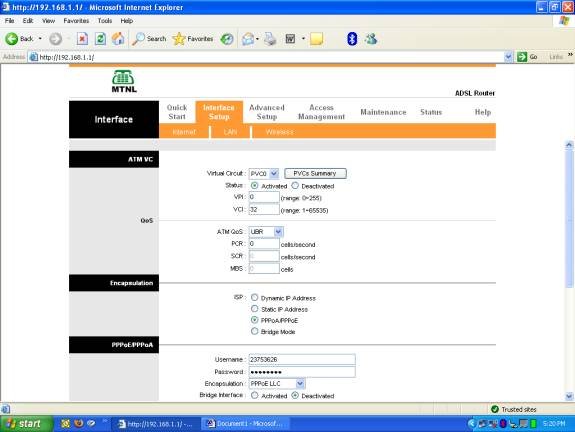 How to configure MTNL WIFI Router