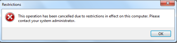 error